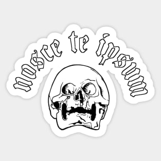 Nosce te ipsum Sticker